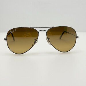 Ray Ban Sunglasses RB 3025 004/M2 Polarized Aviator Large Metal 58-14